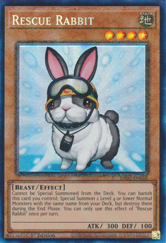 Rescue Rabbit (PCR) [RA02-EN008] Prismatic Collector's Rare