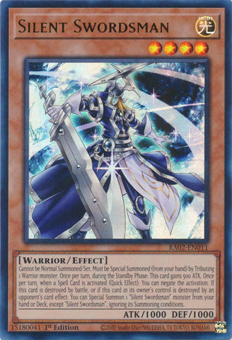Silent Swordsman (UR) [RA02-EN011] Ultra Rare