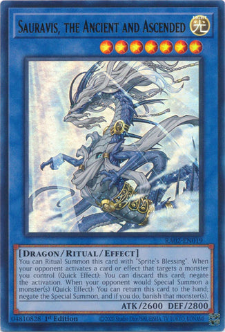 Sauravis, the Ancient and Ascended (UR) [RA02-EN019] Ultra Rare