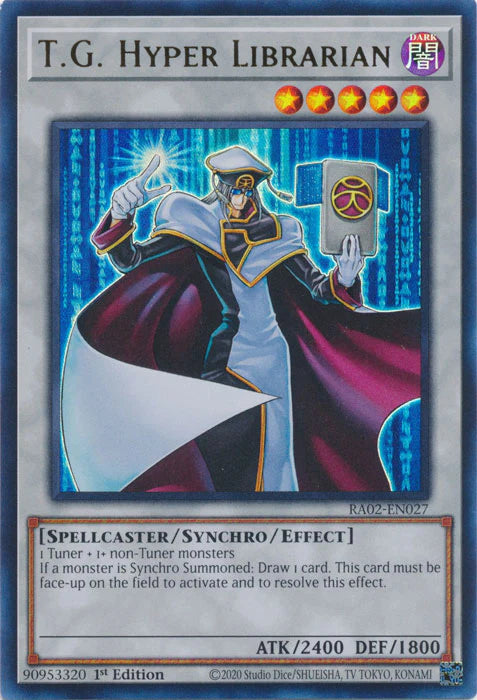 T.G. Hyper Librarian (UR) [RA02-EN027] Ultra Rare