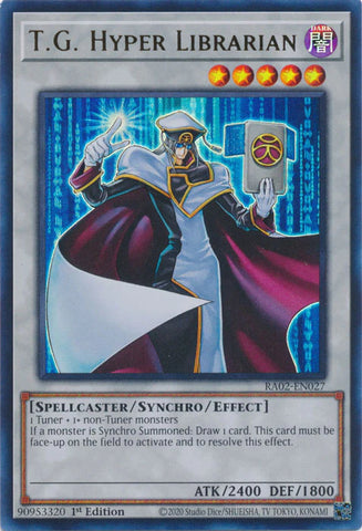 T.G. Hyper Librarian (UR) [RA02-EN027] Ultra Rare