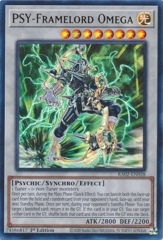 PSY-Framelord Omega (UR) [RA02-EN028] Ultra Rare