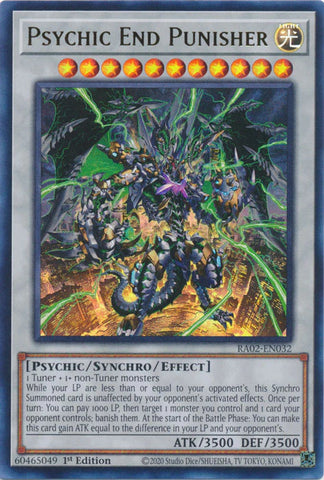 Psychic End Punisher (UR) [RA02-EN032] Ultra Rare