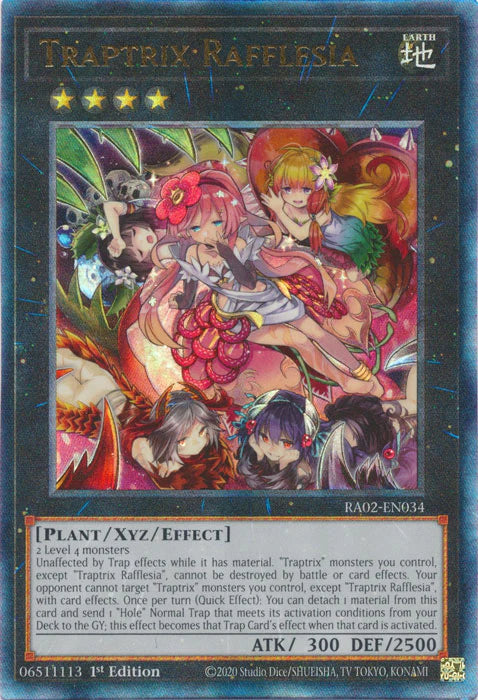 Traptrix Rafflesia (PUR) [RA02-EN034] Prismatic Ultimate Rare
