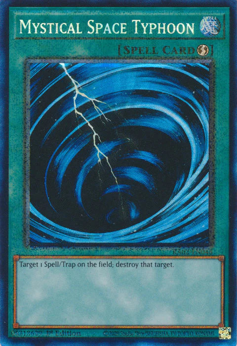 Mystical Space Typhoon (PCR) [RA02-EN048] Prismatic Collector's Rare