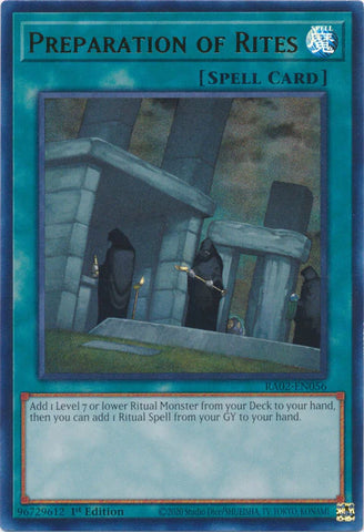 Preparation of Rites (UR) [RA02-EN056] Ultra Rare