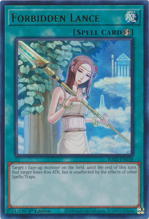 Forbidden Lance (UR) [RA02-EN058] Ultra Rare