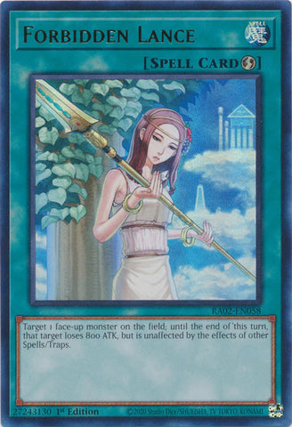 Forbidden Lance (UR) [RA02-EN058] Ultra Rare