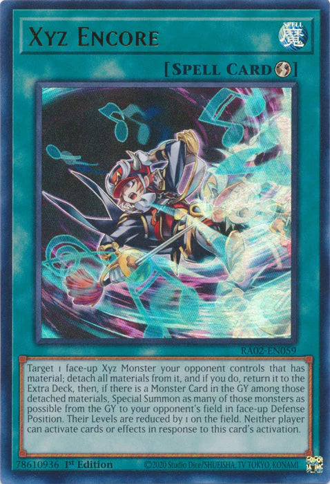 Xyz Encore (UR) [RA02-EN059] Ultra Rare