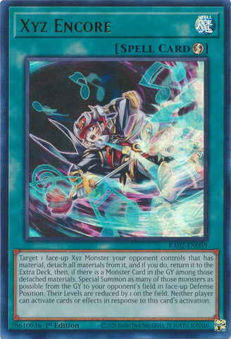 Xyz Encore (UR) [RA02-EN059] Ultra Rare