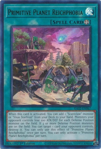 Primitive Planet Reichphobia (UR) [RA02-EN067] Ultra Rare