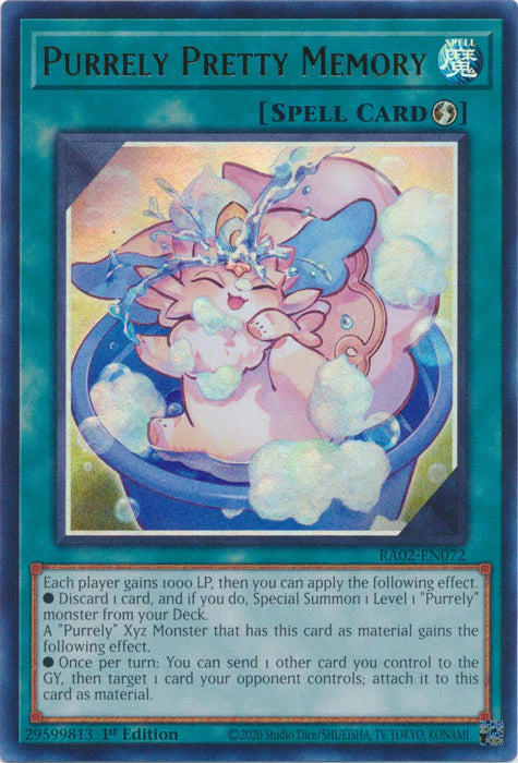 Purrely Pretty Memory (UR) [RA02-EN072] Ultra Rare