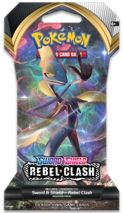 Pokemon - Sword & Shield: Rebel Clash - Sleeved Booster Pack - Full Art Set