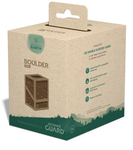 Deck Case - Ultimate Guard Boulder Return to Earth - 133ct (Brown)