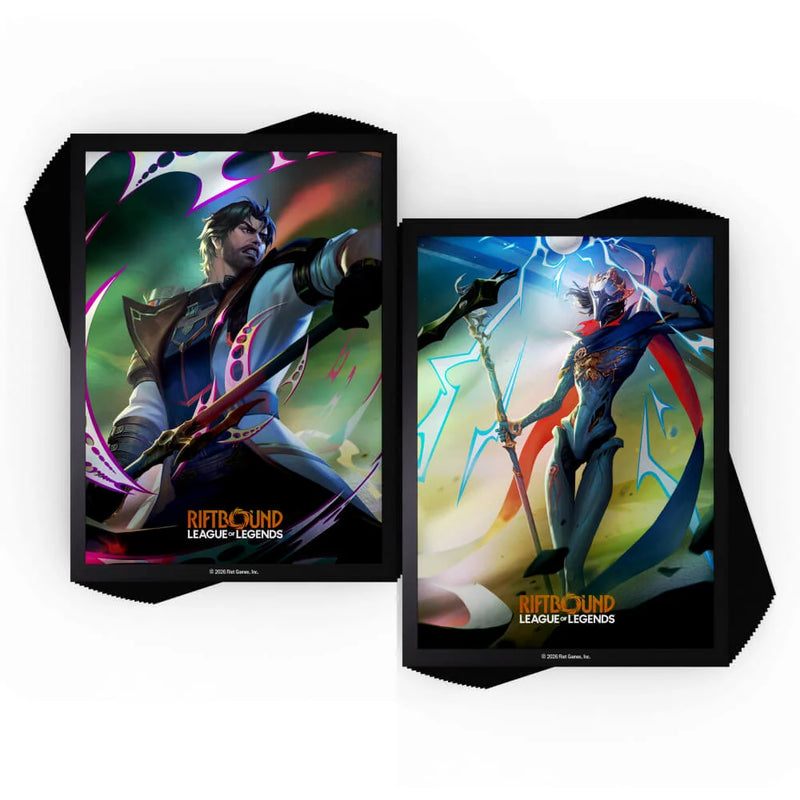 Riftbound - League Of Legends Card Game - Vendetta - Champion Art Sleeves - 100ct