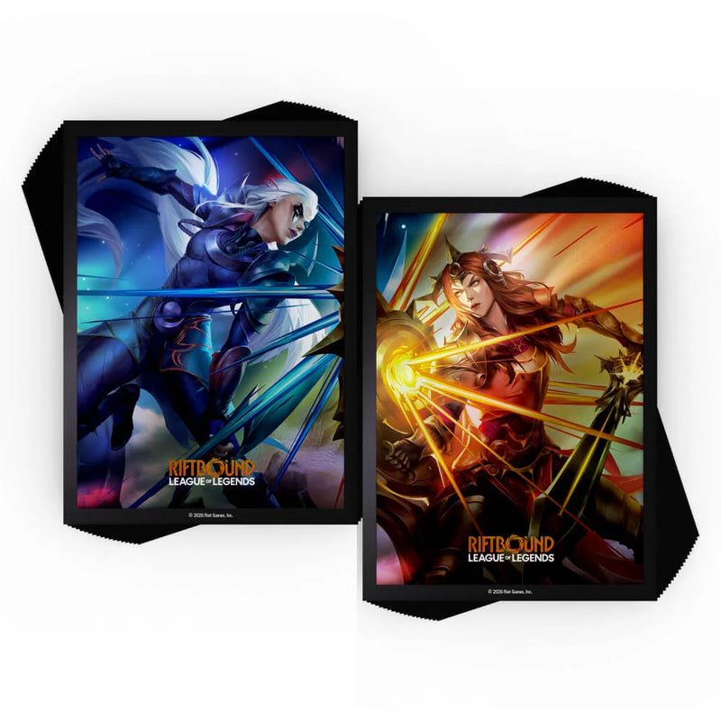 Riftbound - League Of Legends Card Game - Vendetta - Champion Art Sleeves - 100ct