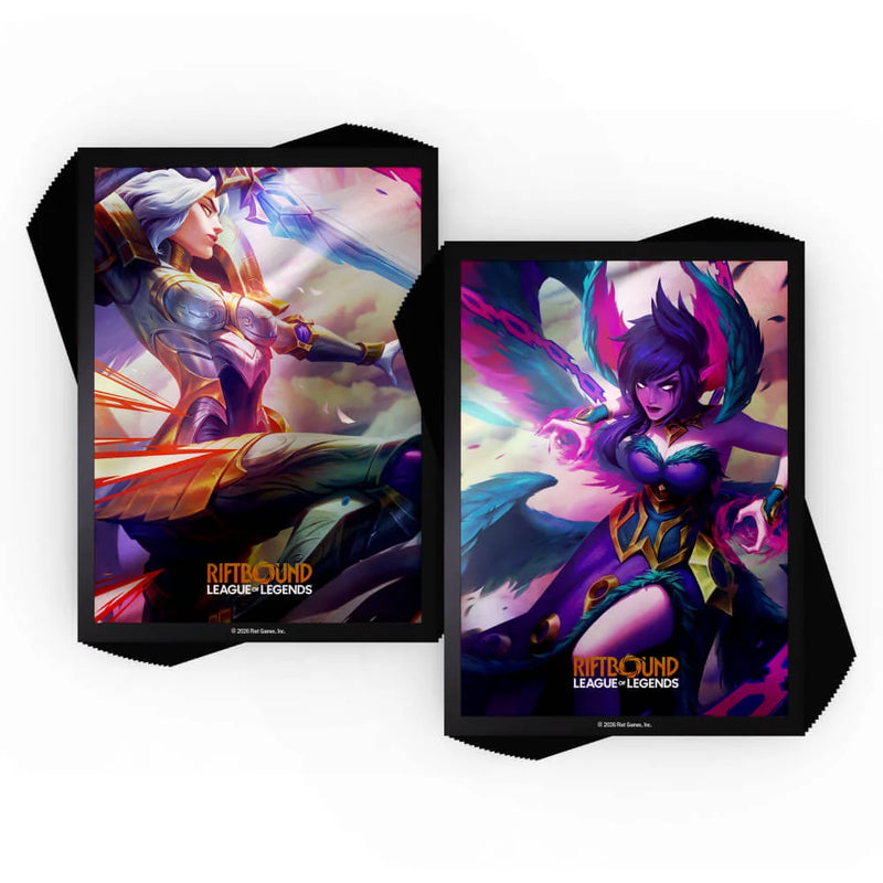 Riftbound - League Of Legends Card Game - Vendetta - Champion Art Sleeves - 100ct