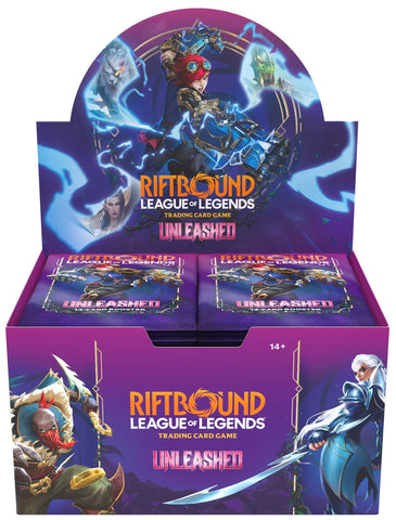 Riftbound - League Of Legends Card Game - Unleashed - Booster Box (Limit of 4 Per Household)