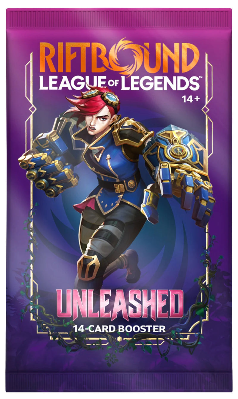 Riftbound - League Of Legends Card Game - Unleashed - Booster Pack