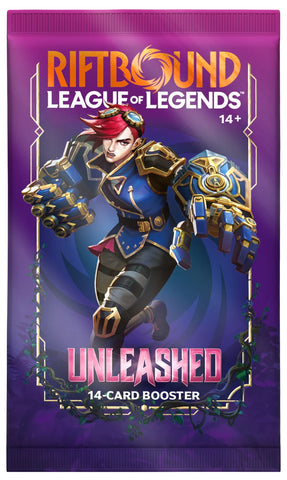 Riftbound - League Of Legends Card Game - Unleashed - Booster Pack