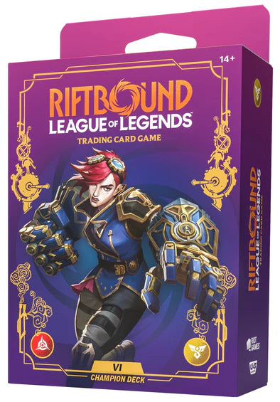 Riftbound - League Of Legends Card Game - Unleashed - Champion Decks