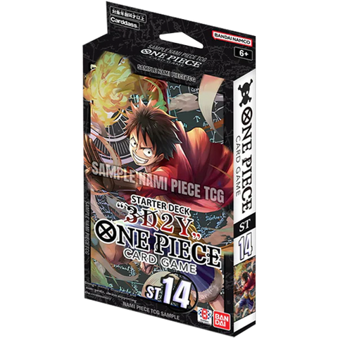 One Piece Card Game - Starter Deck - ST14 - Black Luffy 3D2Y
