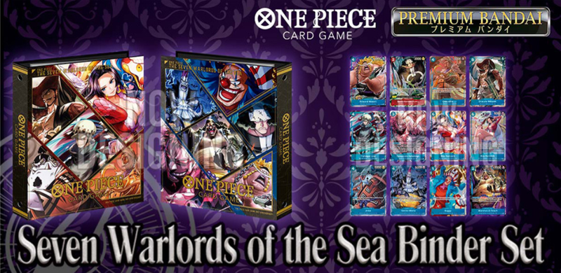 One Piece Card Game - Seven Warlords of the Sea Binder Set