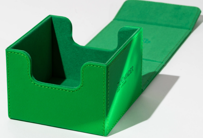 Deck Case - Ultimate Guard Sidewinder Xenoskin - 133ct (Green)