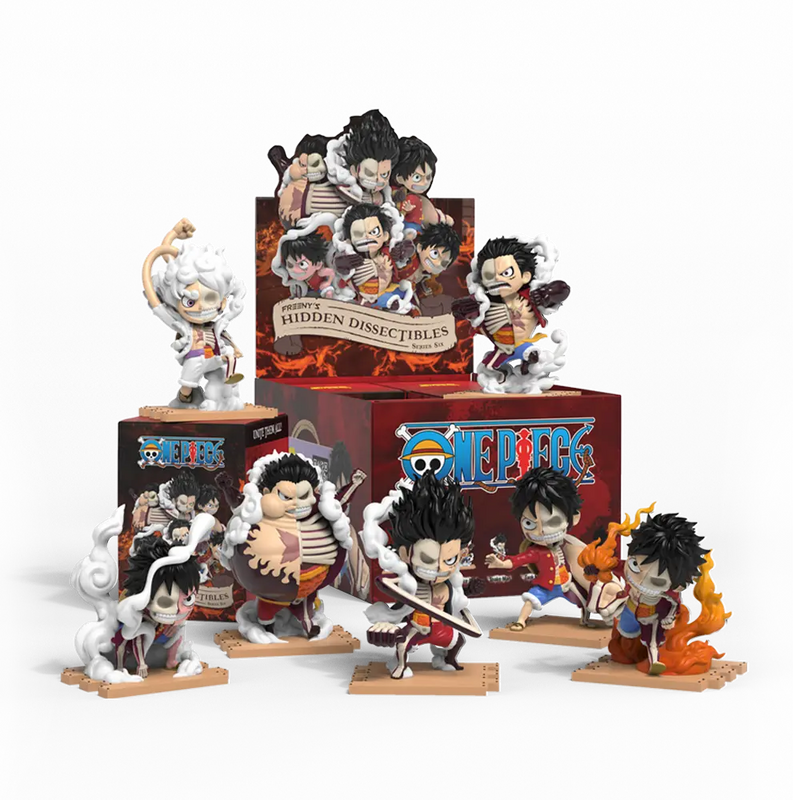 Mighty Jaxx: Freeny’s Hidden Dissectibles: One Piece Series 6 (Gears Edition)