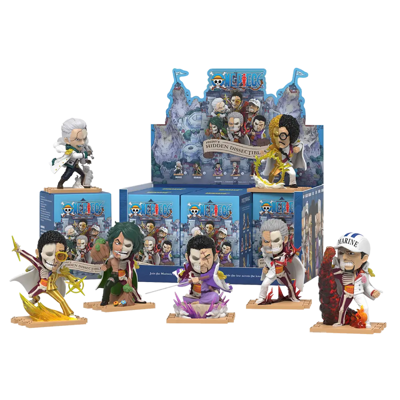 Mighty Jaxx: Freeny’s Hidden Dissectibles: One Piece Series (Marines Edition)