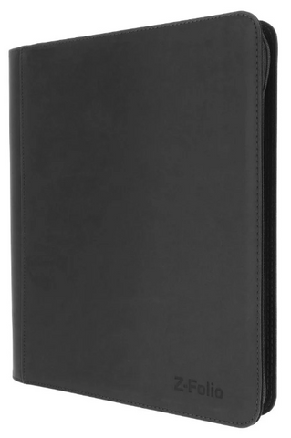 BCW Z-Folio 9-Pocket LX Album - Toploaders Binder (Black)