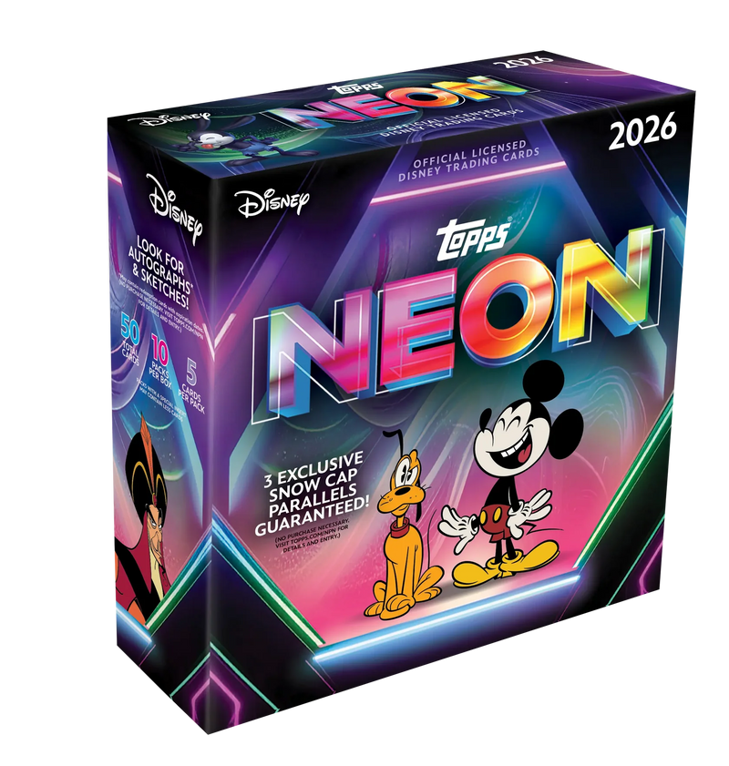 2026 - Topps - Disney Neon - Mega Box