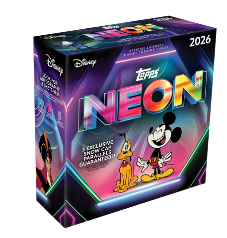 2026 - Topps - Disney Neon - Mega Box