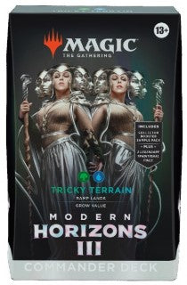 Magic The Gathering - Modern Horizons 3 - Commander Deck (Tricky Terrain)