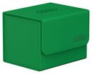 Deck Case - Ultimate Guard Sidewinder Xenoskin - 100ct (Green)