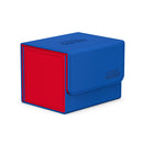 Deck Case - Ultimate Guard Sidewinder Xenoskin - 100ct (Blue/Red)