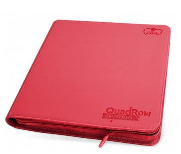 Ultimate Guard - Zipfolio 24-Pocket Xenoskin - 480 ct (Red)