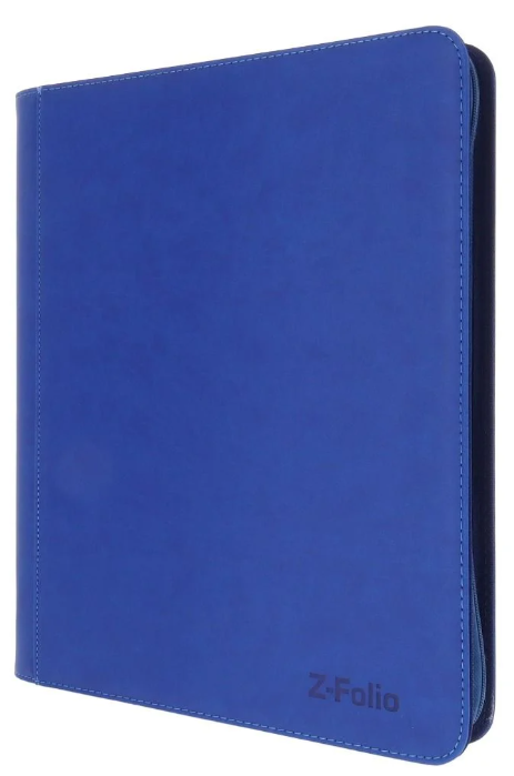 BCW Z-Folio 9-Pocket LX Album - Toploaders Binder (Blue)
