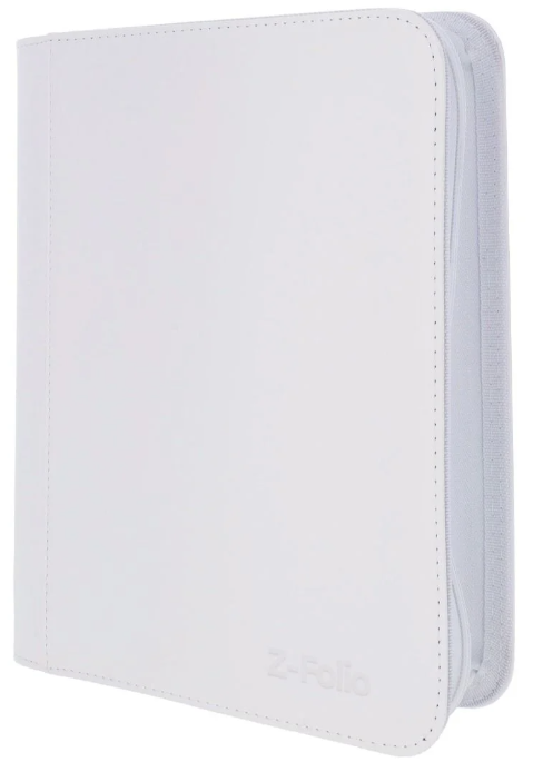 BCW Z-Folio 4-Pocket LX Album - Toploaders Binder (White)