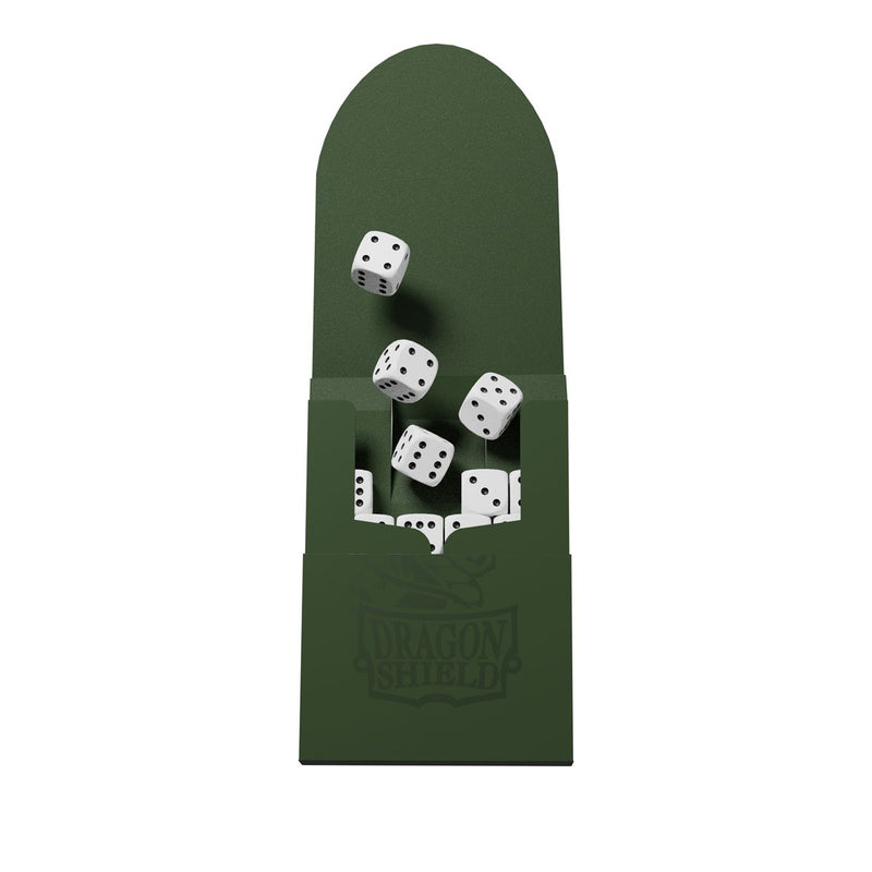 Dragon Shield: Cube Shell Display - Forest Green