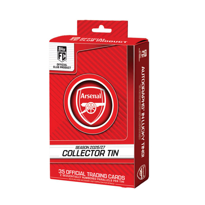 Topps Arsenal Collectors Tin 2026-27