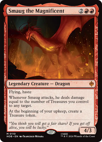 Smaug the Magnificent [The Hobbit]