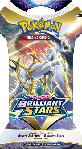 Pokemon - Sword & Shield: Brilliant Stars - Sleeved Booster Pack