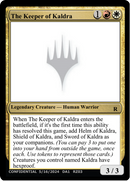 The Keeper of Kaldra [Unknown Event]