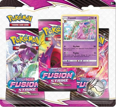 Sword & Shield: Fusion Strike - 3-Pack Blister - Espeon