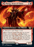 Plargg, Dean of Chaos // Augusta, Dean of Order (Extended Art) [Strixhaven: School of Mages]