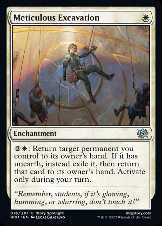 Meticulous Excavation [The Brothers' War]