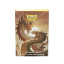 Dragon Shield: Japanese Size 60ct Art Sleeves - Wood Snake 2025 (Dual Matte)
