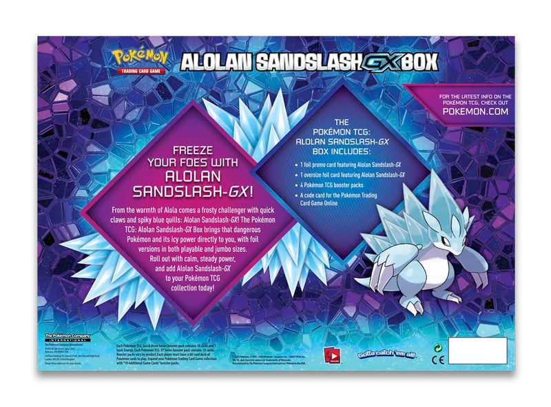 Pokemon - Alolan Sandslash GX Box