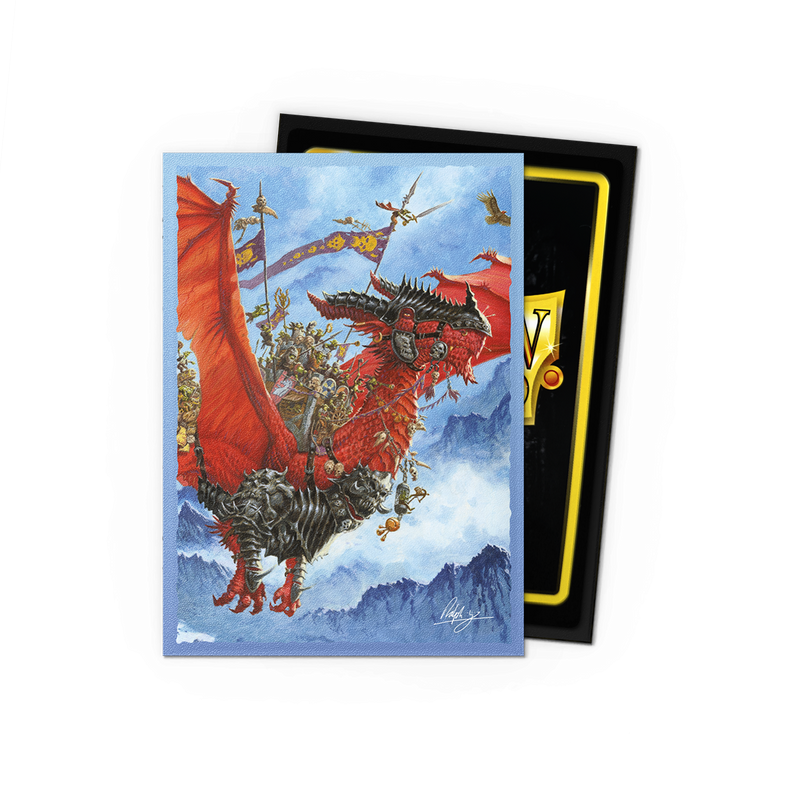 Dragon Shield: Standard 100ct Brushed Art Sleeves - The Raid